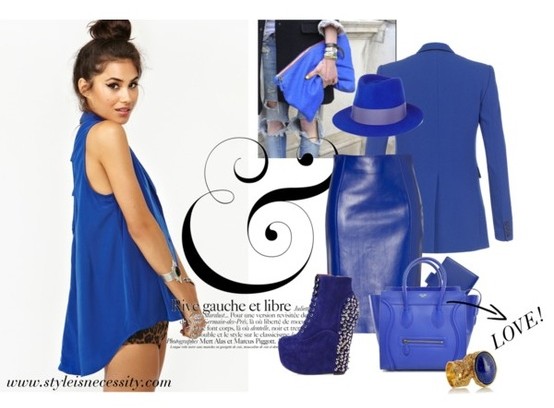 Cobalt Blue - Autumn winter 2012 trend