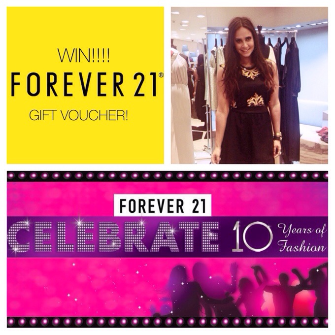 GIVE AWAY! // HAPPY BIRTHDAY FOREVER 21!!